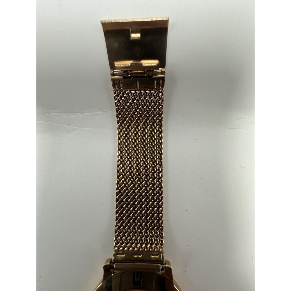 Aibi Ladies Watch New Battery 51103 40MM 9" Rose Gold Mesh Band B54 - Picture 9 of 12